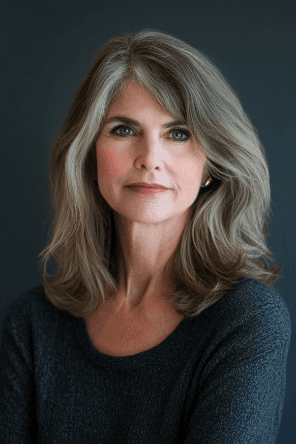 mid length hairstyles for women over 50 10