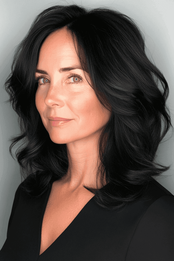 mid length hairstyles for women over 50 17