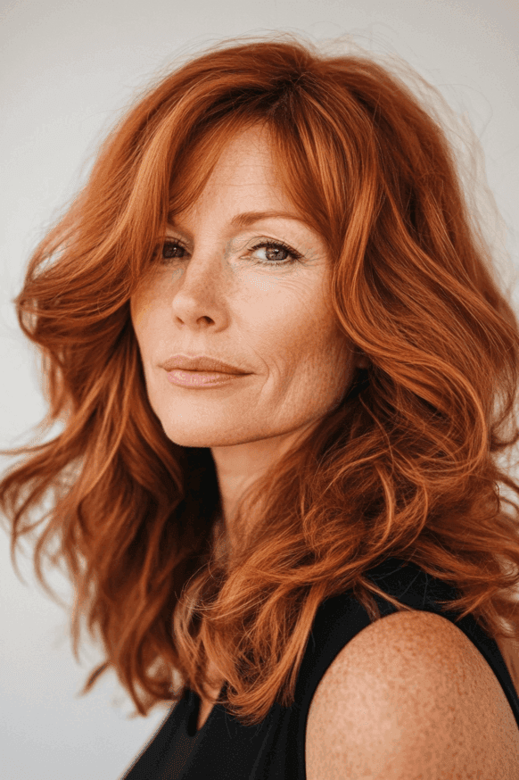 mid length hairstyles for women over 50 21