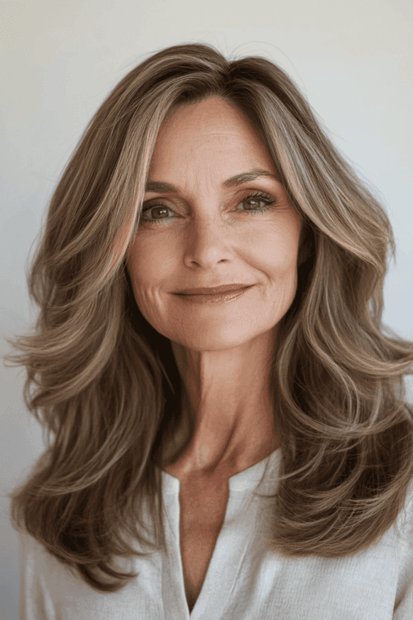mid length hairstyles for women over 50 23