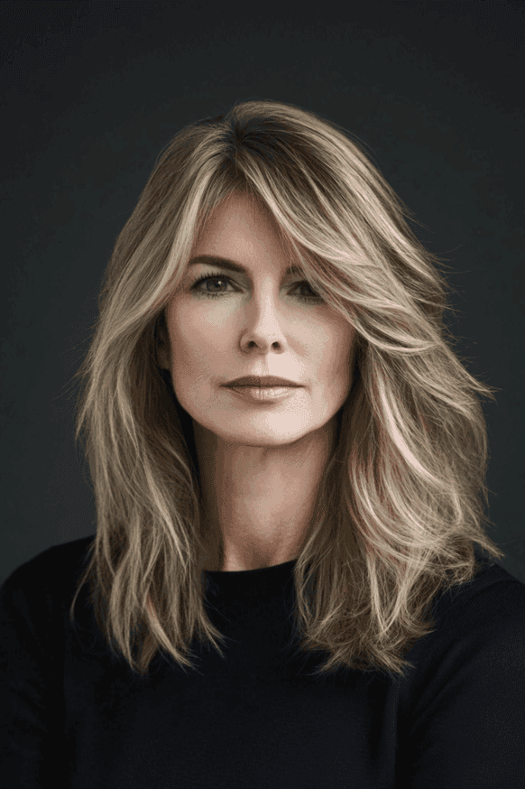 mid length hairstyles for women over 50 25