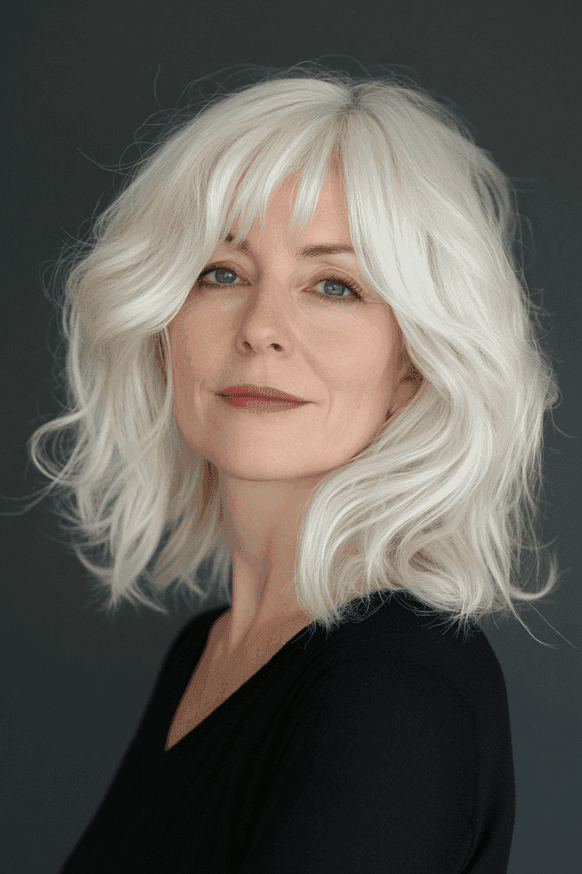 mid length hairstyles for women over 50 27