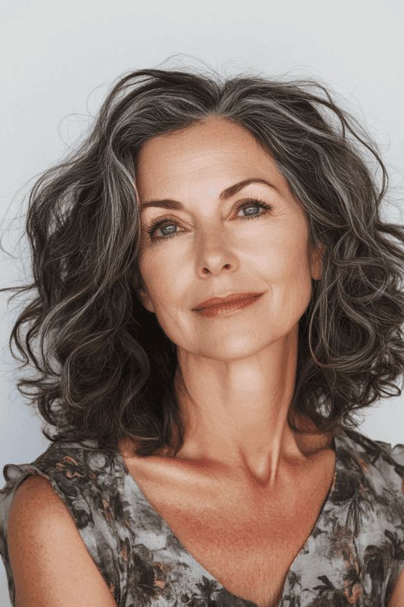 mid length hairstyles for women over 50 32