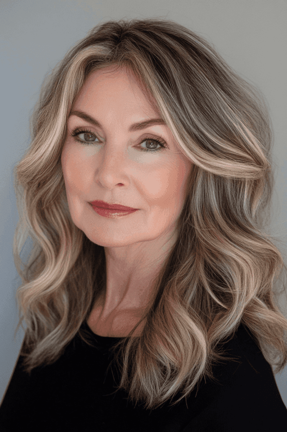 mid length hairstyles for women over 50 35