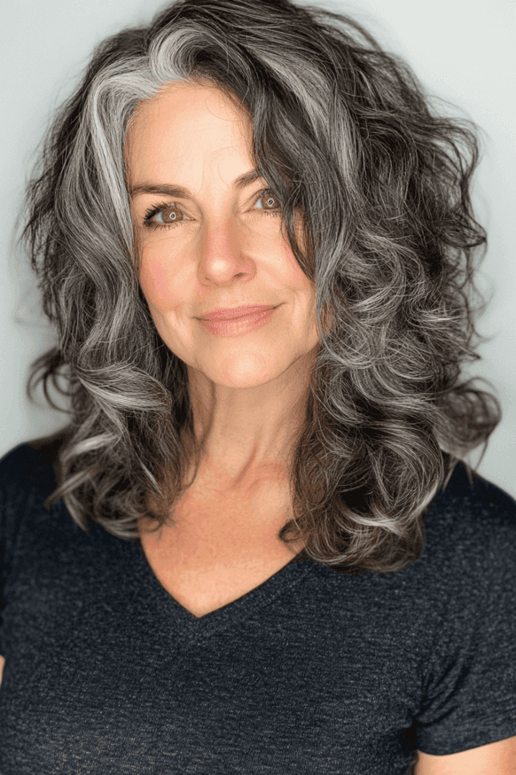 mid length hairstyles for women over 50 7