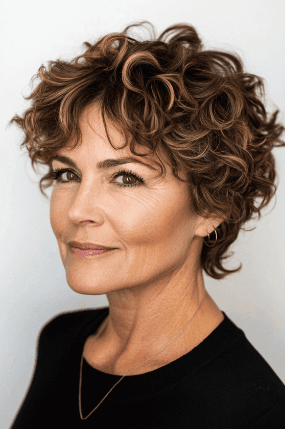 short hair hairstyles for women over 50 03