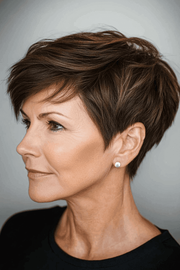 short hair hairstyles for women over 50 09