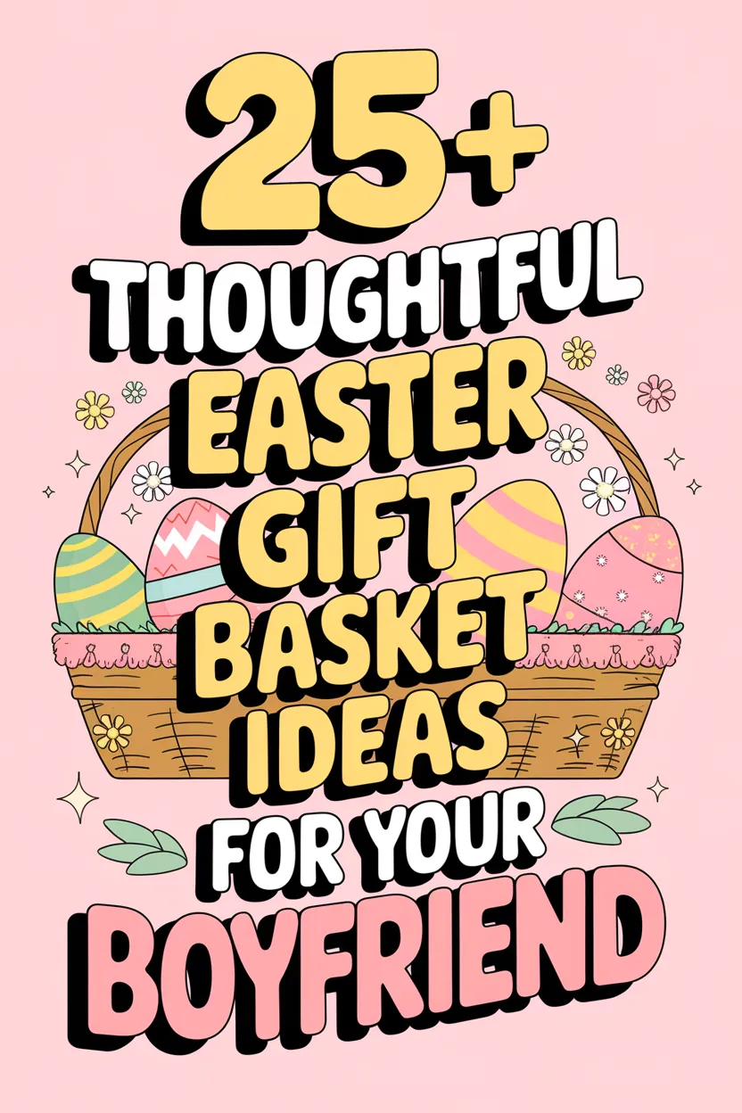 25+ Thoughtful Easter Gift Basket Ideas For Your Boyfriend