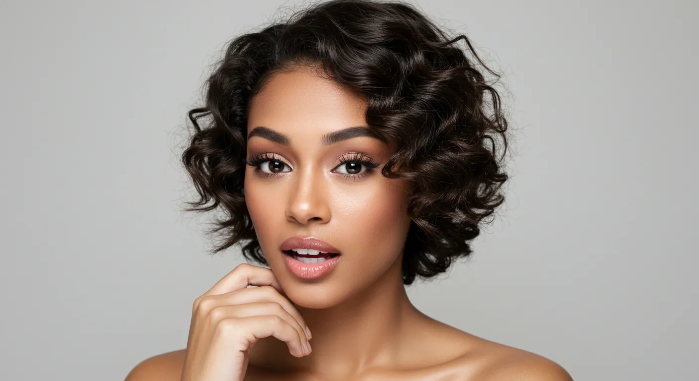 25+ Cute Summer Hairstyles For Short Curly Hair