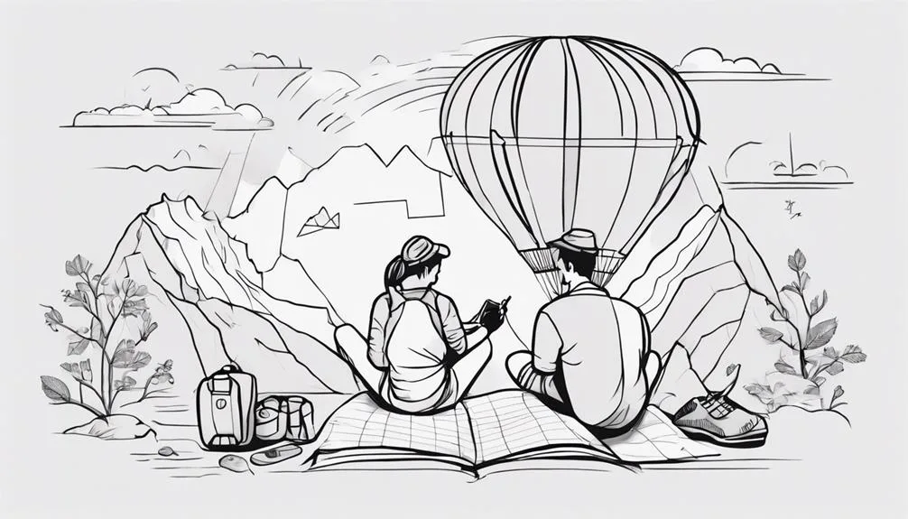 dream vacation planning session