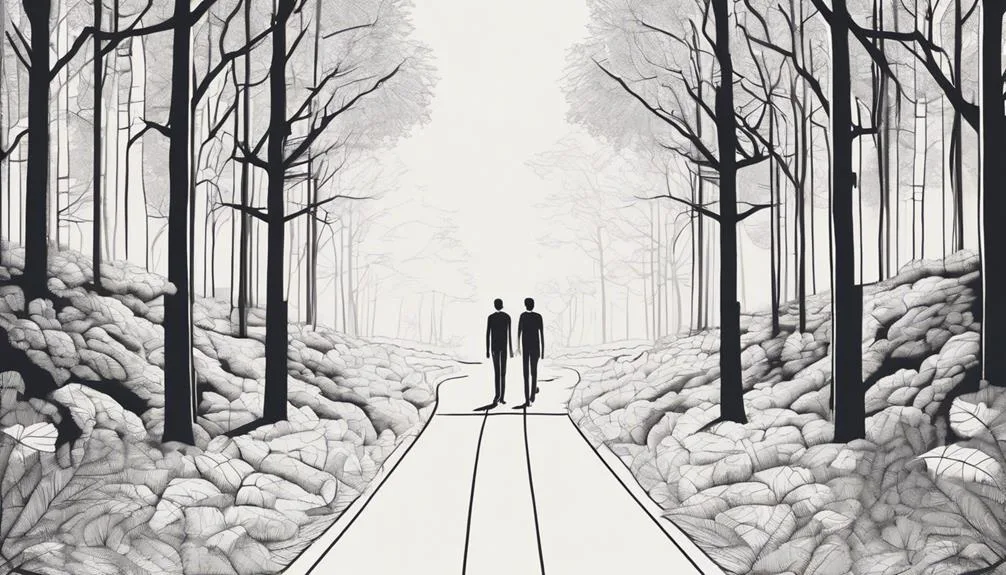 life s path diverges here