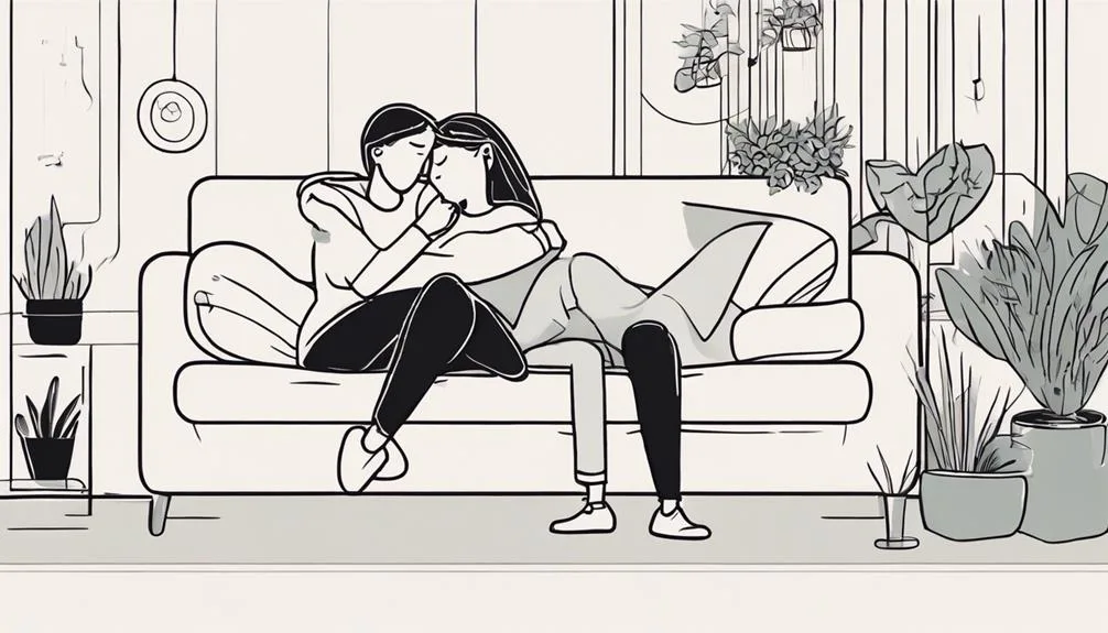 provide comforting words and presence