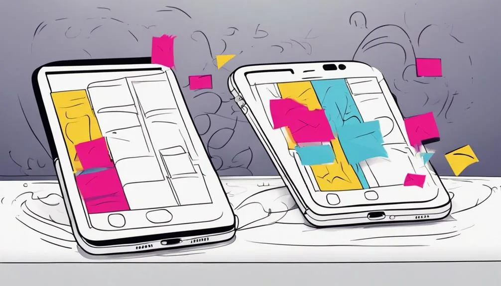 unilateral conversations on screen