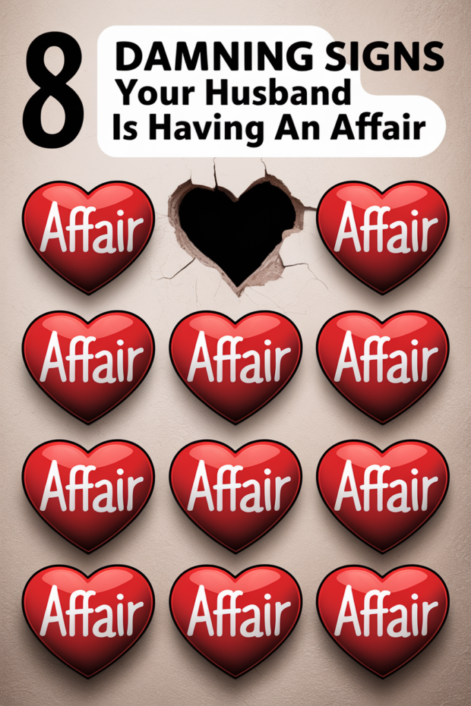 8 Damning Signs Your Husband Is Having an Affair
