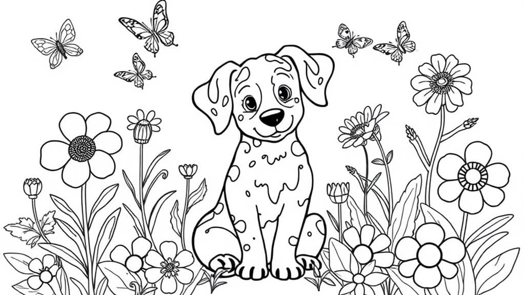 diverse canine creative expressions