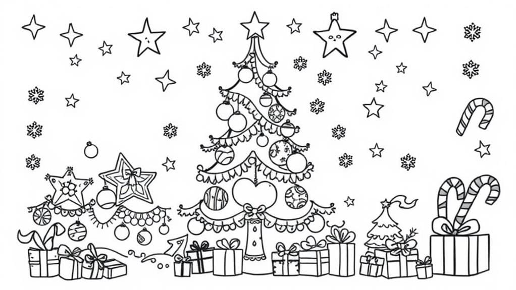 festive seasonal tree decoration