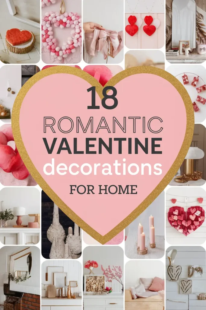 18 Romantic Valentine Decorations for Home