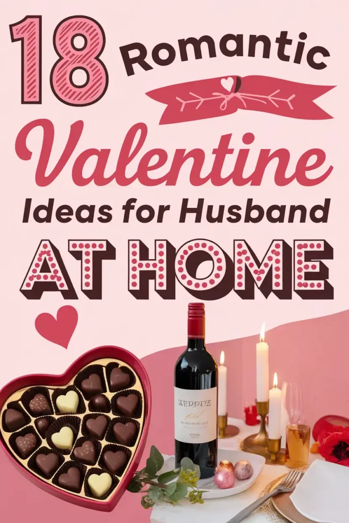 18 Romantic Valentine Ideas for Husband at Home