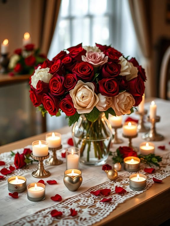 elegant floral table arrangements