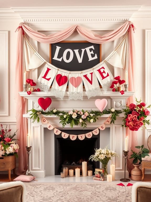 romantic decorative signage