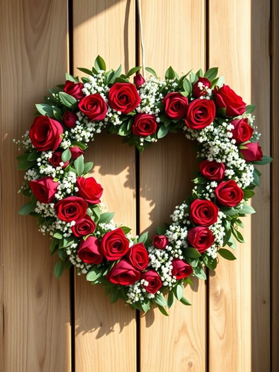 romantic floral decorations