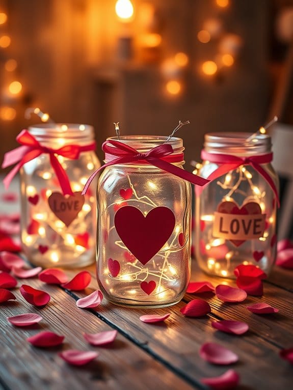 romantic mason jar crafts