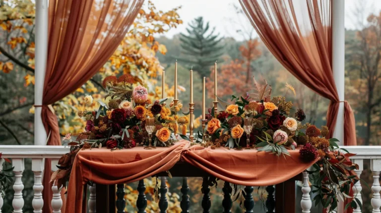 22+ Stunning Fall Wedding Color Ideas to Set the Mood