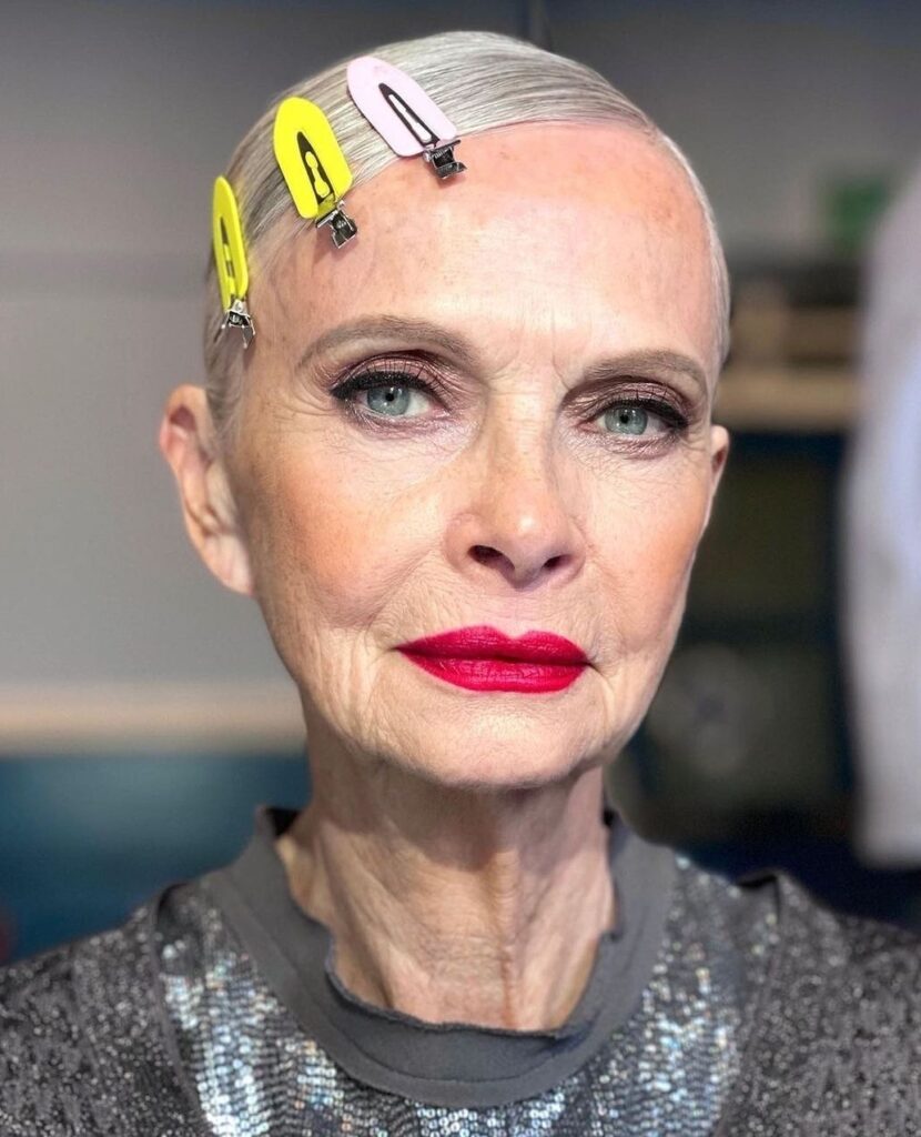 Very short buzz cut hairstyle with a clean, bold and modern look.