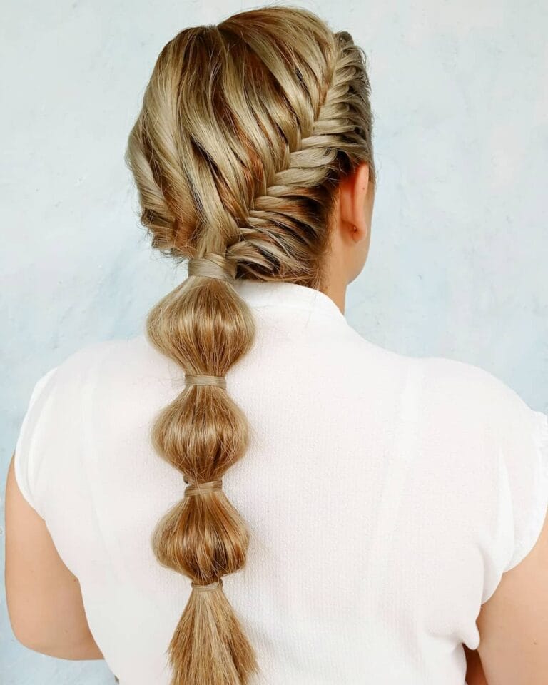 19+ Trendy Bubble Braid Hairstyles You’ll Want To Try Right Now