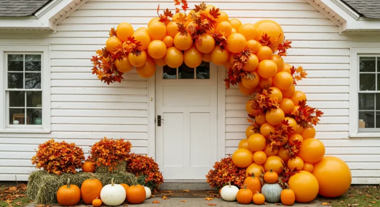 20 Festive Thanksgiving Balloon Decorations That Add Fun To The Day