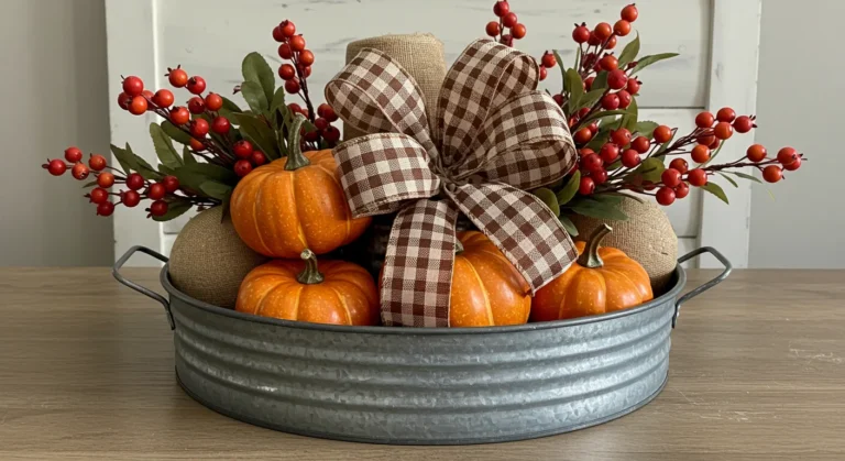24 Beautiful Thanksgiving Centerpiece DIY Ideas That Impress
