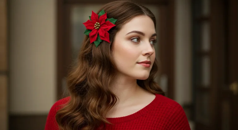 25 Beautiful Christmas Hairstyles for Long Hair You’ll Love Wearing