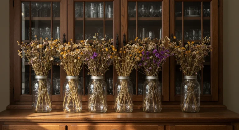 25 Creative Thanksgiving Mason Jar Decor Ideas That Look Handmade