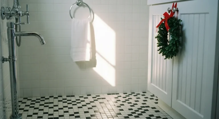 18 Elegant Bathroom Christmas Decor Ideas That Add Subtle Festive Touches
