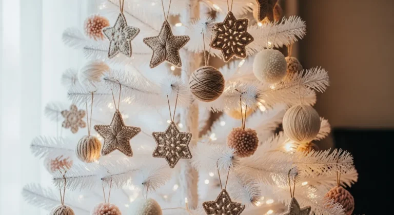 15 Cozy Yarn Christmas Ornaments You Can Easily Make at Home