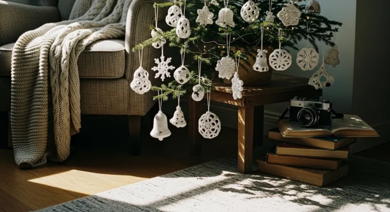 15 Stunning Homemade Christmas Ornaments for a Cozy Holiday Look