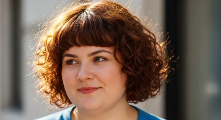 21 Curly Bob Hairstyles For Round Faces That Flatter Instantly