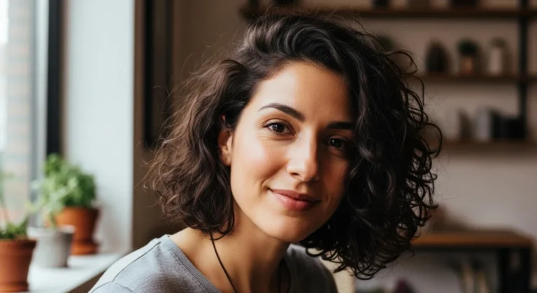 21 Angled Curly Bob Hairstyles With A Modern Twist