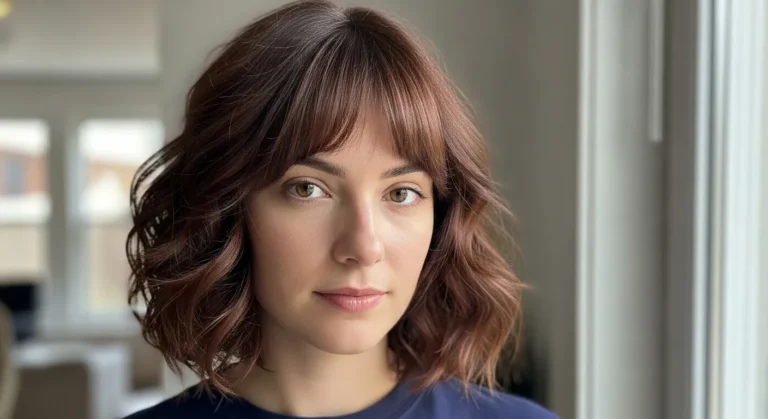20 Curly Bob Hairstyles With Bangs To Frame Your Face Beautifully
