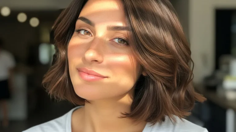 25 Dimensional Choppy Bob Hairstyles Brunette For Depth