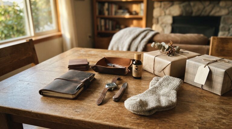 23 DIY Gift Ideas for Men Using Wood, Leather, and Simple Handmade Touches