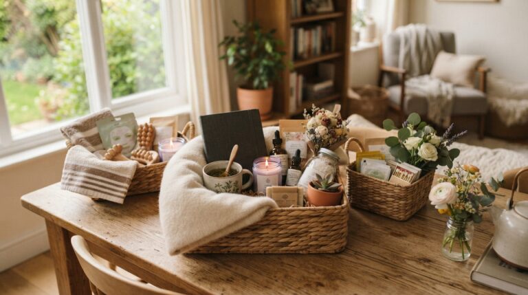 25 Gorgeous Gift Basket Ideas for Women Centered Around Self-Care